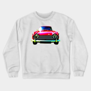 Triumph TR5 1960s British classic car red Crewneck Sweatshirt